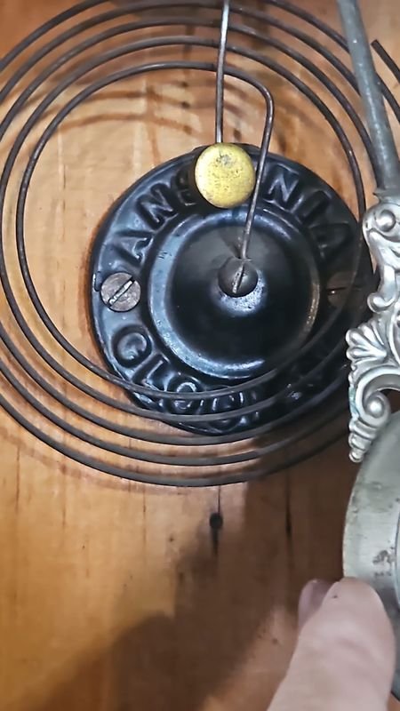 Reloj Ansonia en roble - Relojes antiguos de alta calidad - imagen 4