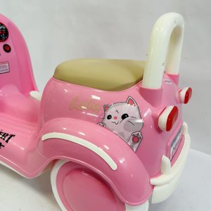 Triciclo Eléctrico Infantil Rosa Expert con Cargador - imagen 2