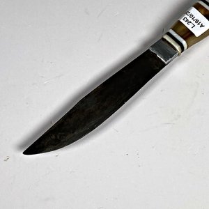 Cuchillo de Acero con Cabo de Bronce y Guampa - imagen 3