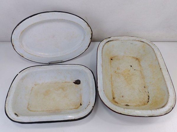 Bandeja y fuentes esmaltadas en venta - imagen 7