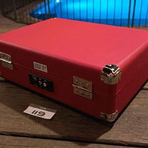 Tocadiscos Portátil Rojo "Apogee Sound International" Bluetooth - imagen 4