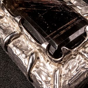 Colgante Plata 950 con Cuarzo Rutilo - 55.13gr - imagen 2
