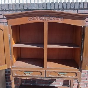 Aparador Estilo Provenzal Madera Maciza Pino Brasil Antiguo - imagen 6