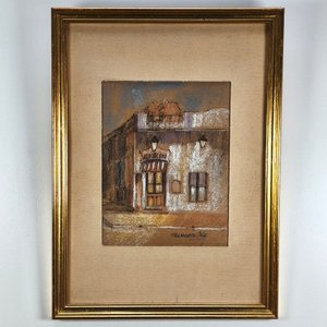 Obra de Técnica Mixta "Fachada de Almacén" por Francisco Chla - imagen 2