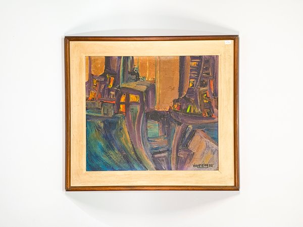 Pintura óleo sobre fibra de Vilquelkivg (1932) - imagen 1
