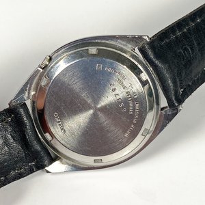 Reloj Seiko Automático Caballero Malla de Cuero Negra - imagen 4