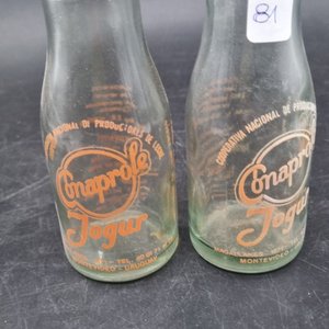2 Botellas Coleccionables Conaprole Yogur - imagen 2