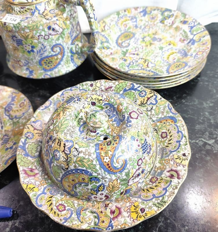 J. KENT Fenton Set de Porcelana con Exquisito Diseño - imagen 2