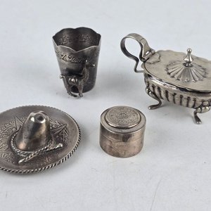 Lote de 7 piezas de plata 925 - imagen 3