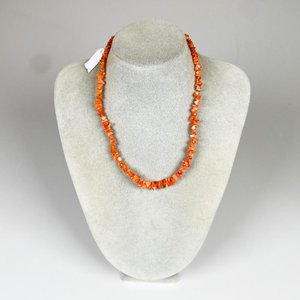 Lote siguiente: Collar de Coral Natural Naranja - 18 cm