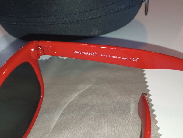 Lentes Ray Ban Wayfarer originales Rojos - imagen 5