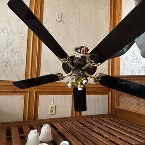 Lote siguiente: Ventilador de Techo con Luces y Tulipanes Blancos