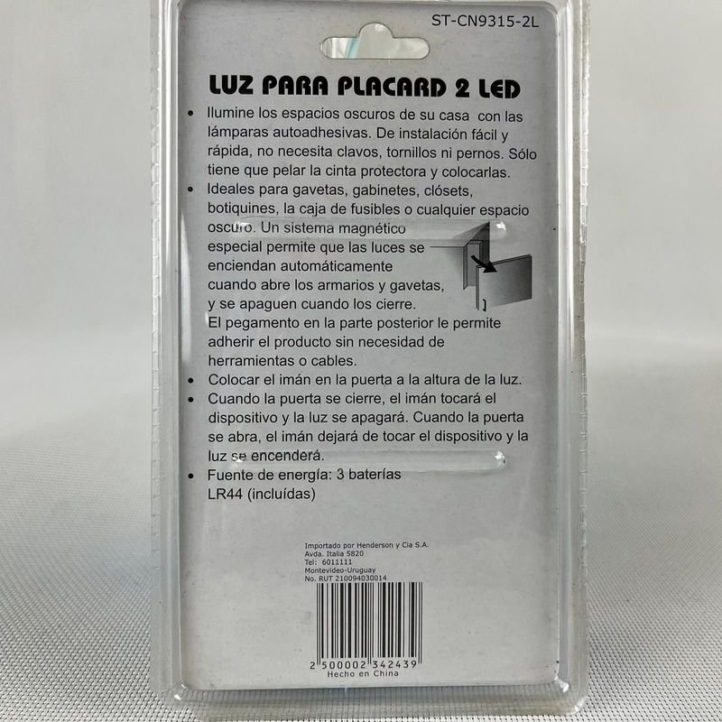 Sistema de alarma multipropósito y luz LED para palacard - imagen 4