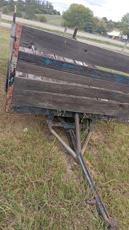 Zorra agrícola 2 ruedas en mal estado - imagen 4