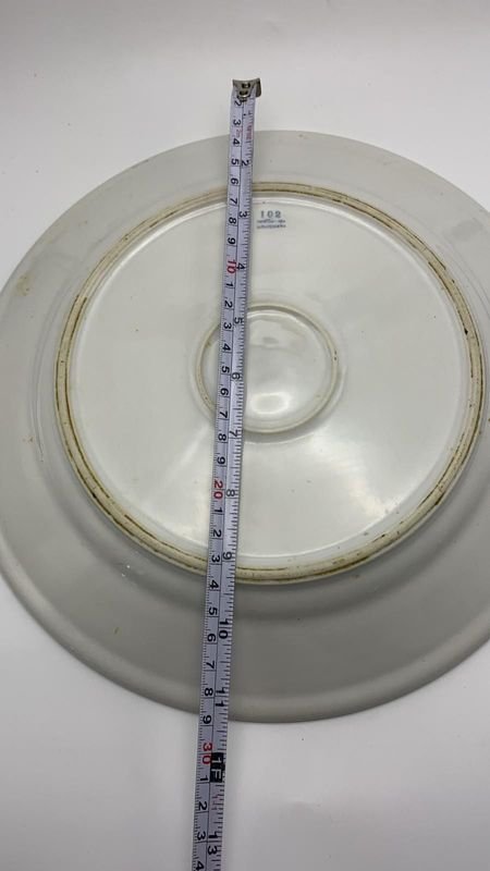 Plato pintado a mano industria uruguaya - imagen 3