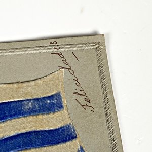 Postal antigua con bandera uruguaya 1907 - imagen 3