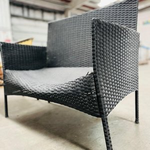 Sillón de Jardín y Silla Exterior Ratán Sintético - imagen 3