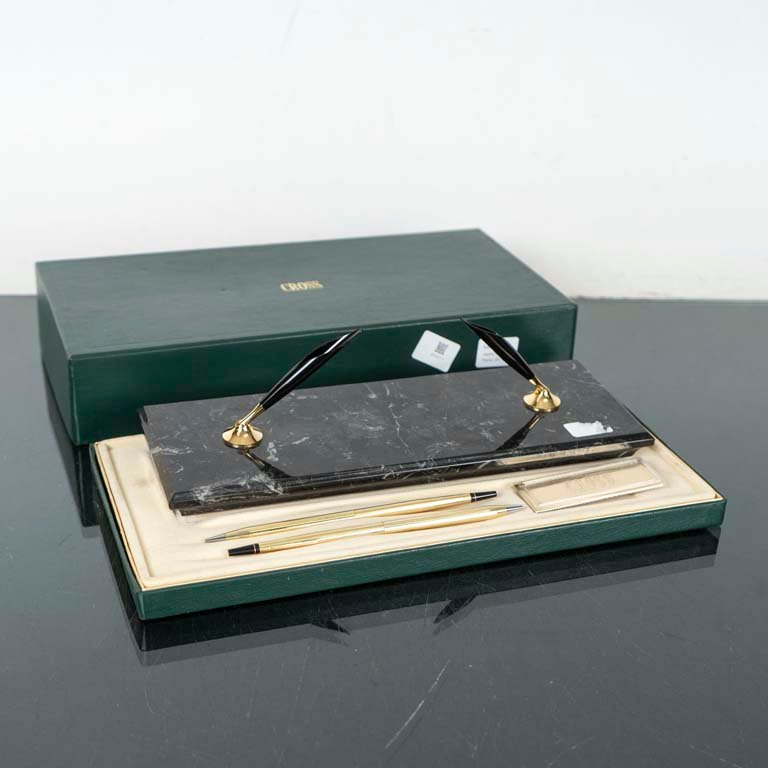 Kit de Escritorio Cross Portalapicera, Lapiceros y Placa