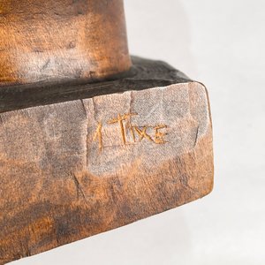 Talla en Madera "Torso Desnudo" - Figura Artística - imagen 6