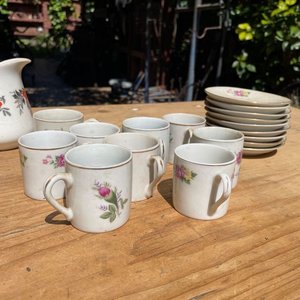 PIESZAS DE LOZA PARA CAFÉ Y TE - imagen 2