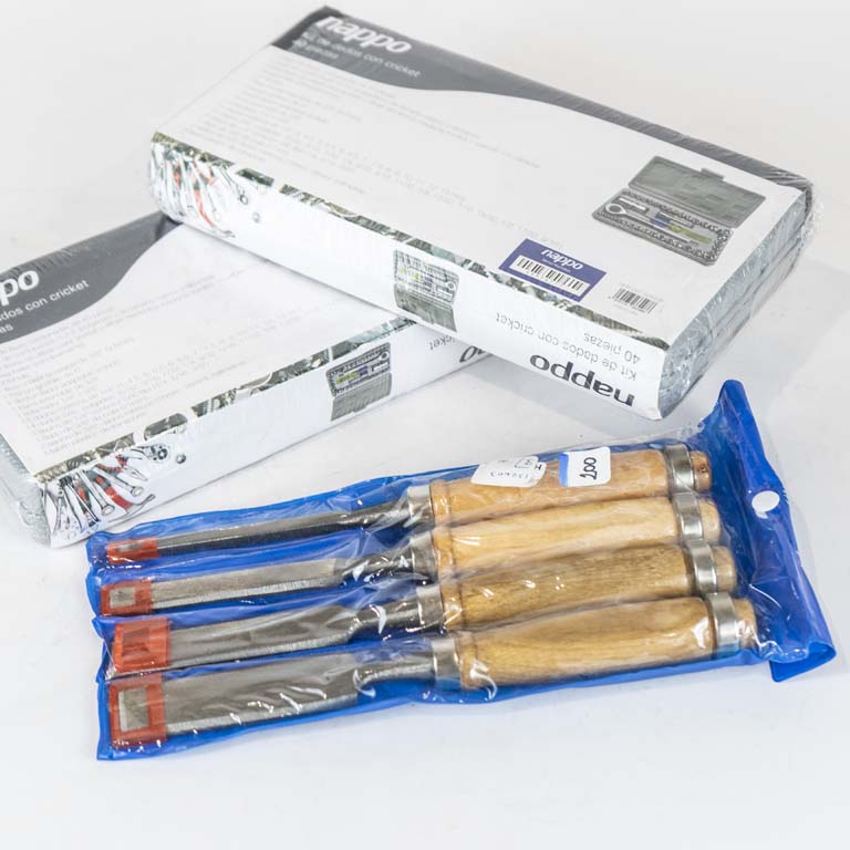 Lote anterior: 2 Kits de dados con llave cricket y set de formones 