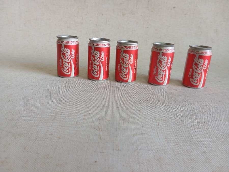 5 latitas de Coca Cola recuerdo de Barcelona 92 - imagen 4