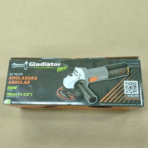 Amoladora Angular Gladiator Pro 800W con Empuñadura Lateral - imagen 1