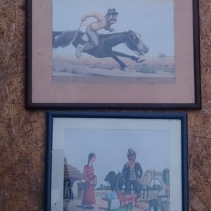 Lote anterior: Lote de 2 Cuadros con Motivos de Molina Campos