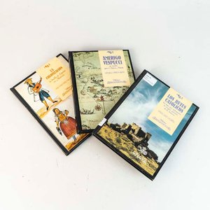 Lote de 3 Libros de Tapa Dura sobre Historia: Américo Vespucci, Colonización y Reyes Católicos - imagen 1