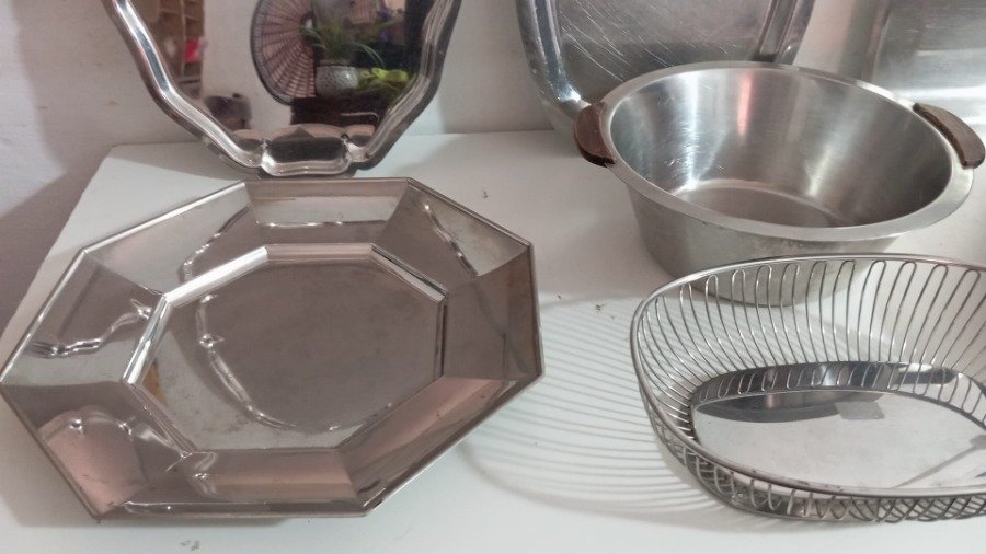 Lotes de metal y recipientes para cocina - imagen 3
