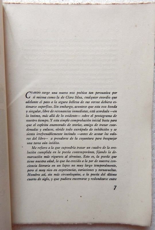 Libro de Poesía La Cabellera Oscura de Clara Silva - imagen 3