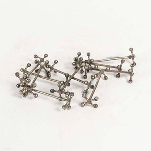 Lote siguiente: Set de 10 Posacubiertos Estilo Christofle en Plata