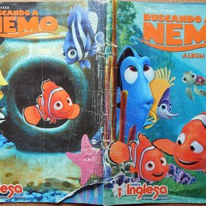 Álbum de Figuritas Buscando a Nemo Disney Pixar 2003 - 75 Figuritas - imagen 1