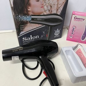 Lote de 5 Artículos de Cuidado Personal: Secador, Depiladoras y Espejo con Luz - imagen 5