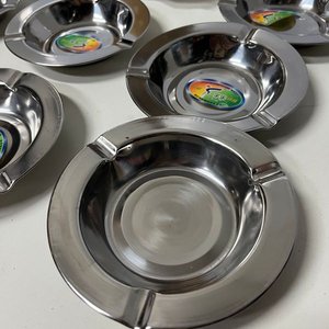 Set de 50 Ceniceros Nuevos de Acero Inoxidable - imagen 3